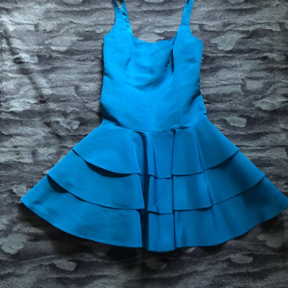 Ralph Lauren Teal Fit & Flare Dress